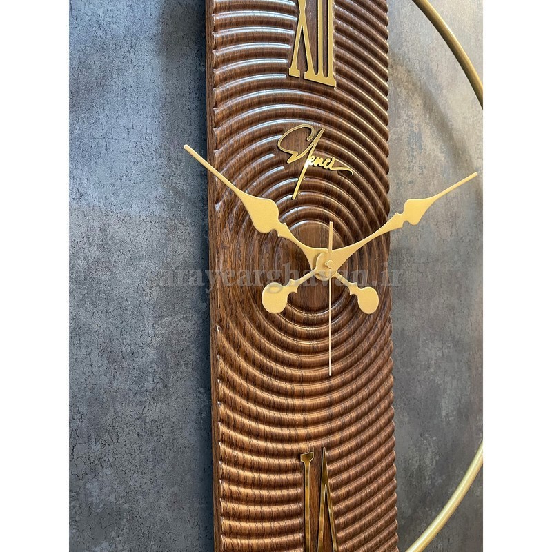 ساعت دیواری مدرن فلزی کد H516