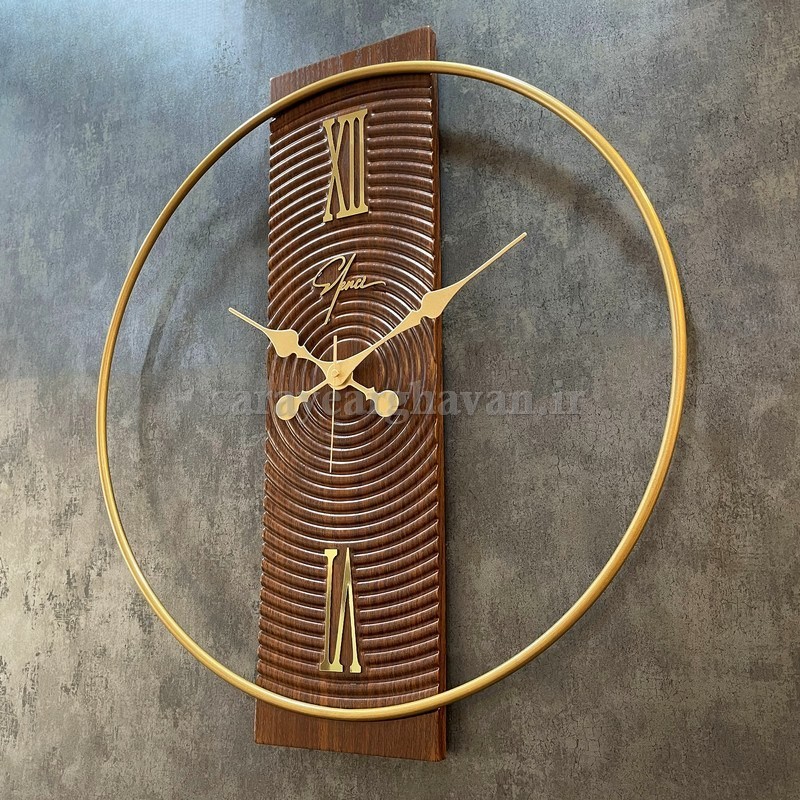 ساعت دیواری مدرن فلزی کد H516