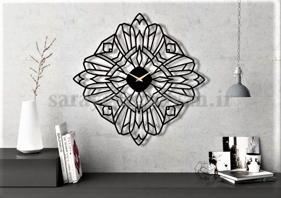 ساعت دیواری مدرن فلزی کد H425