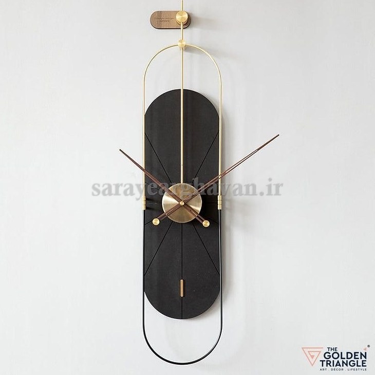 ساعت دیواری مدرن فلزی کد H575