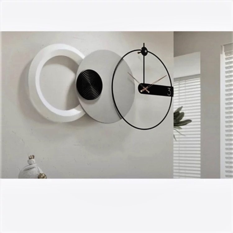 ساعت دیواری مدرن فلزی کد H525