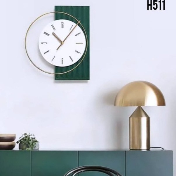 ساعت دیواری مدرن فلزی کد H511