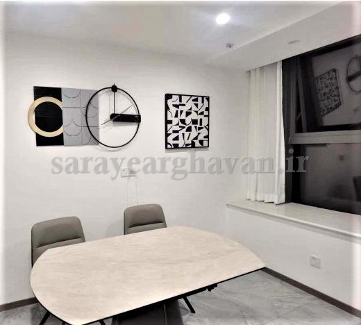 ساعت دیواری مدرن فلزی کد H502