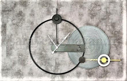 ساعت دیواری مدرن فلزی کد H420