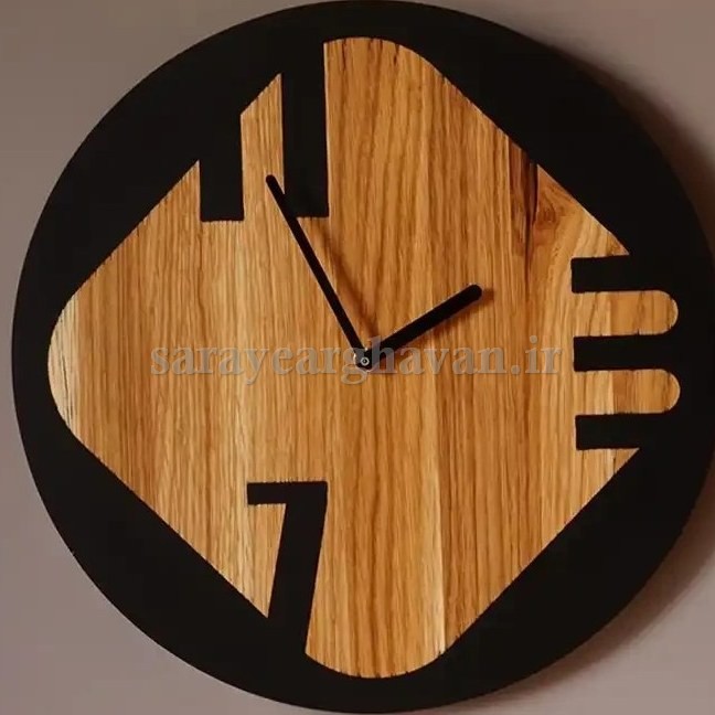 ساعت دیواری مدرن فلزی کد H321