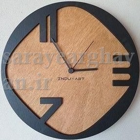 ساعت دیواری مدرن فلزی کد H321