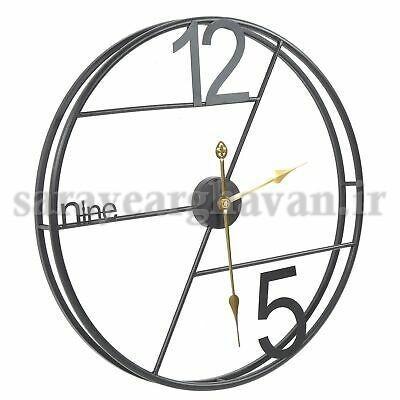 ساعت دیواری مدرن فلزی، کدH160