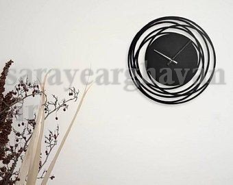ساعت دیواری مدرن فلزی، کدH157