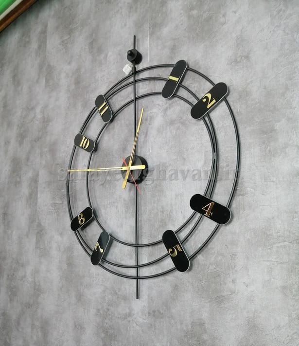 ساعت دیواری مدرن فلزی کد H149