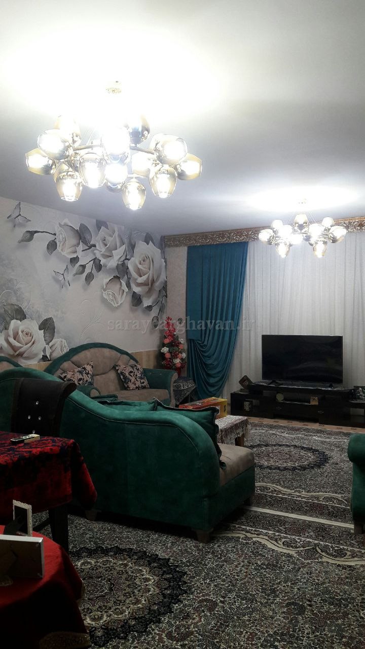لوستر آویز رینگی مولکولی مدرن فلزی 20 شعله طرح ابری شیک (ارسال با حباب ) A139