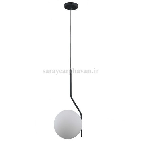 لوستر آویز مولکولی مدرن فلزی تک شعله با طراحی خاص(ارسال با حباب) کد A254