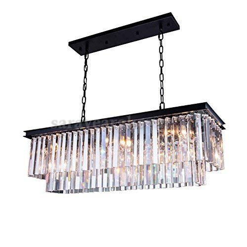 لوستر کانتری کریستالی مدرن فلزی طراحی خاص کد C101