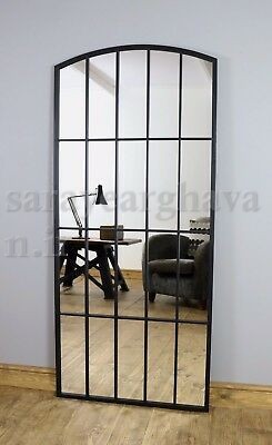 آینه ایستاده قدی مدرن فلزی کد E105 (ارسال فریم بدون آینه) | طرح مشبک
