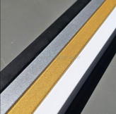 آینه دیواری مدرن فلزی کد E119 (ارسال فریم بدون آینه) | طرح حلقوی زیبا