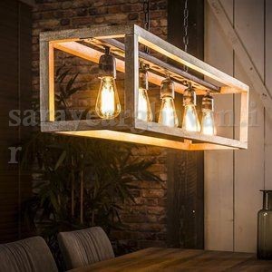 لوستر کانتری مدرن 5 شعله کلاسیک و جذاب K108