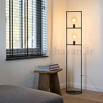 آباژور ایستاده مدرن فلزی2 شعله R164