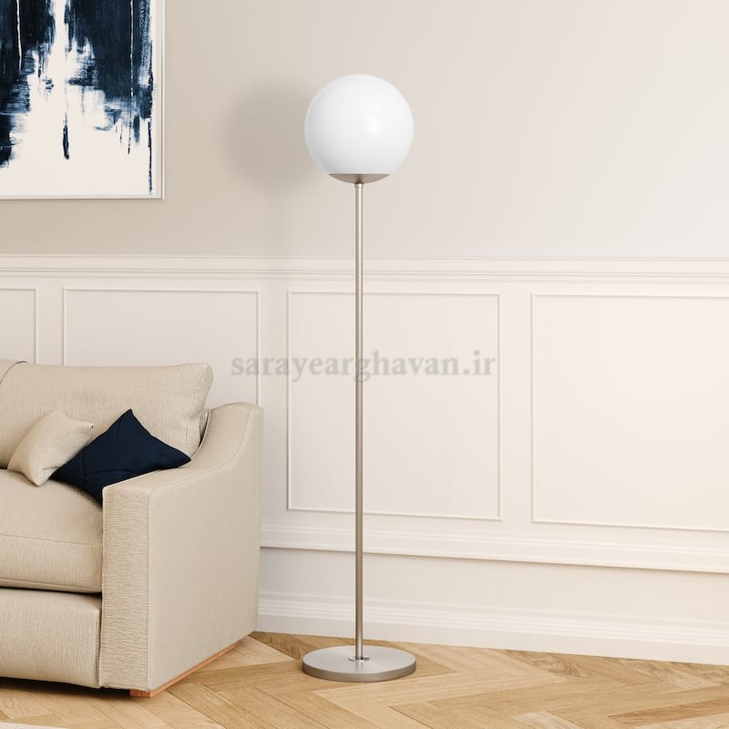 آباژور ایستاده مدرن فلزی تک شعله(ارسال با حباب) R191