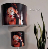 دیوارکوب(چراغ دیواری) مدرن فلزی تک شعله، با شِید. D161