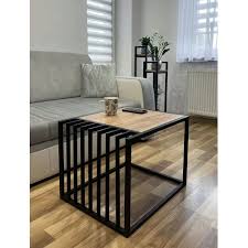میز عسلی و جلو مبلی مدرن فلزی (رویهMDF) کد M185 | طراحی خاص و زیبا