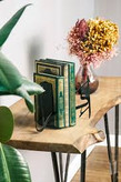 نگهدارنده کتاب فلزی مدرن، کد L101 | طرح " اقرا " دو تکه | BOOKEND-مینیمال_ لیزری